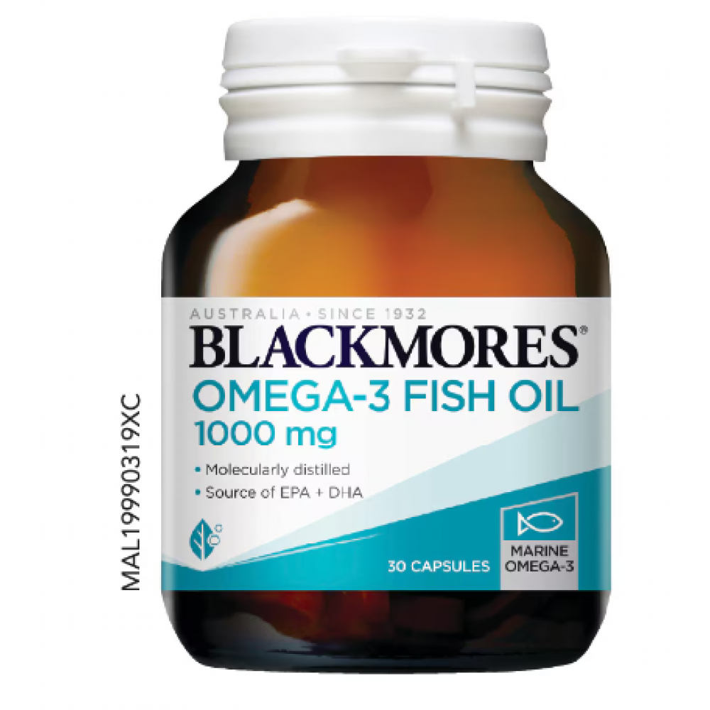 Blackmores Omega-3 Fish Oil 1000mg 30's