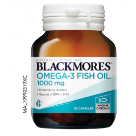 Blackmores Omega-3 Fish Oil 1000mg 30's