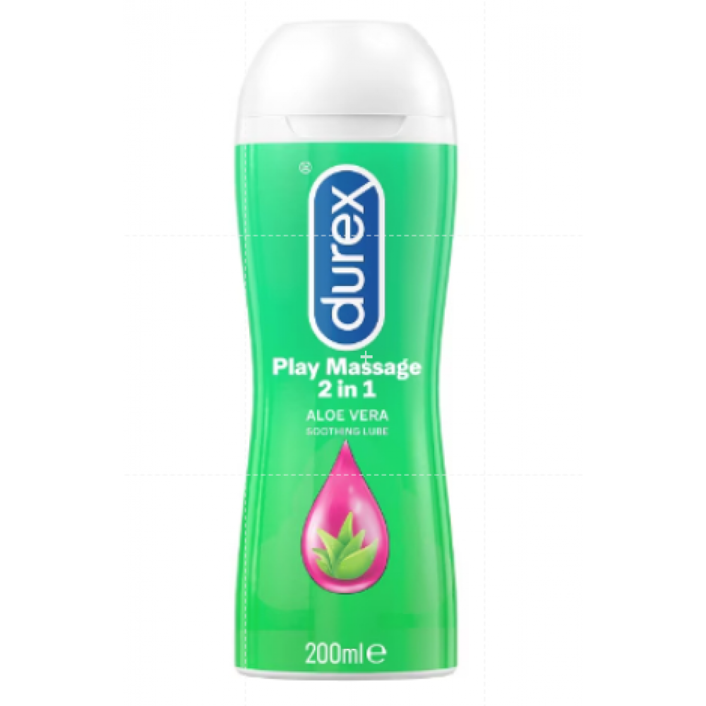 Durex Play Massage 2 in 1 Aloe Vera Soothing Lube 200ML