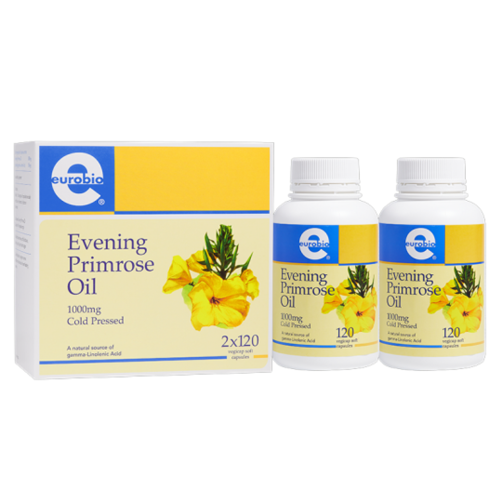 Eurobio Evening Primrose Oil 2x120's