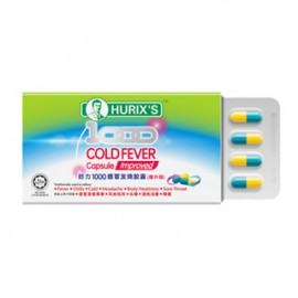 Hurix's 1000 Cold Fever Capsules 12's (strip)