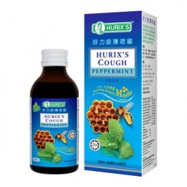 Hurix's Pepermint Plus Madu Cough Syrup 100ML