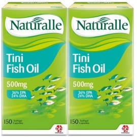 Naturalle Tini Fish Oil 500mg 2x150's