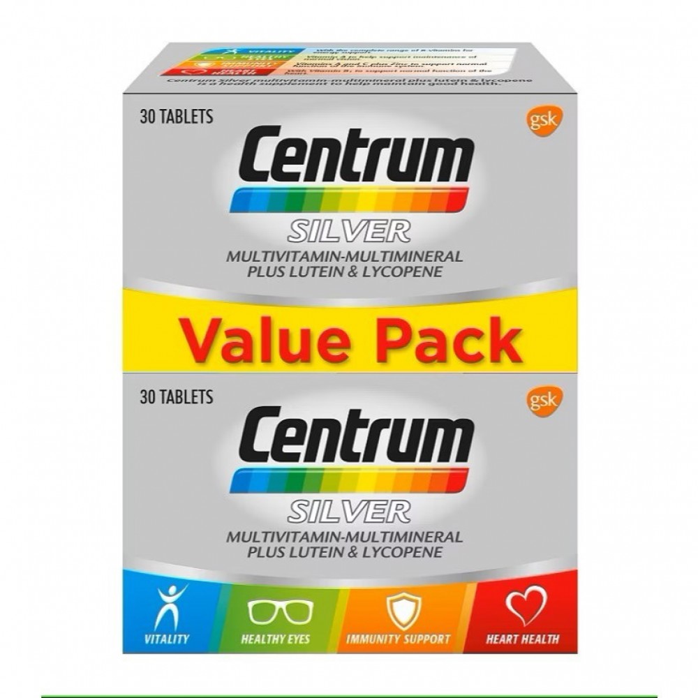 Centrum Silver Multivitamin 2x30'S