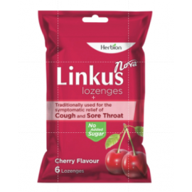 Linkus Nova Lozenges Cherry Flavour 6's