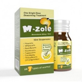 M-Zole Suspension 10ML (Banana & Vanilla Flavour)