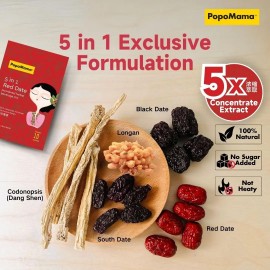 PopoMama RedDate 5in1 Herbal Beverages 120GMx10's