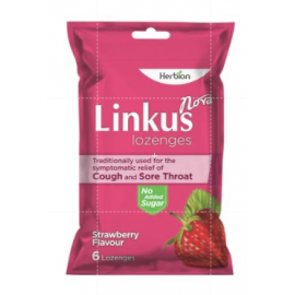 Linkus Nova Lozenges Strawberry Flavour 6's