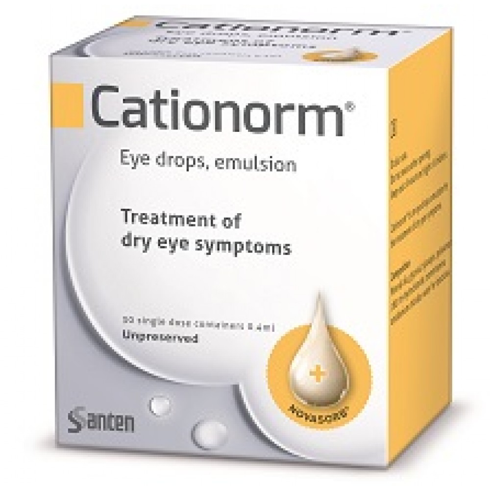 CATIONORM OPHTHALMIC EMULSION 0.4ML X 30’S