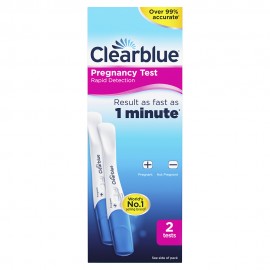 CLEARBLUE RAPID DETECTION  PREGNANCY TEST 2'S