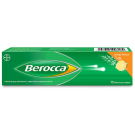 Berocca Effervescent Tablet Orange 15's
