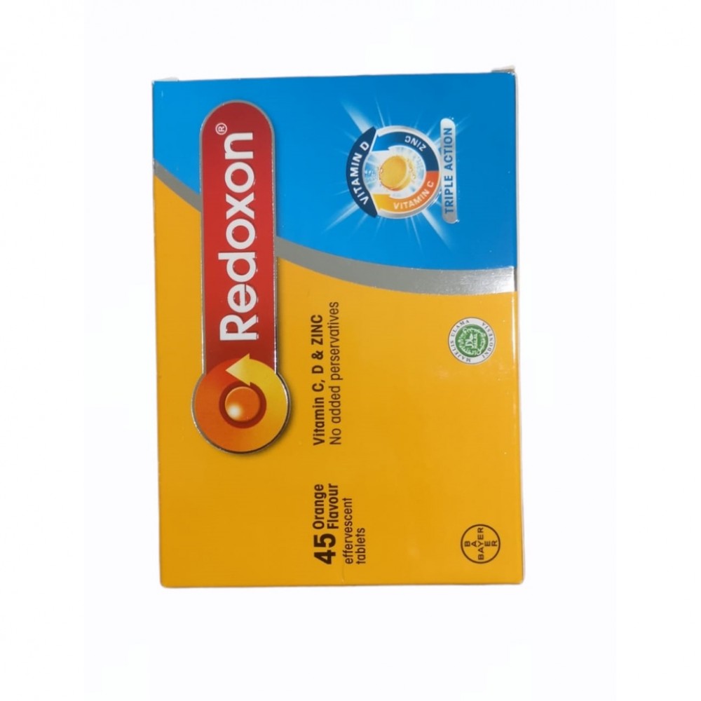 Redoxon Triple Action Vitamin C Effervescent Orange 3x15's