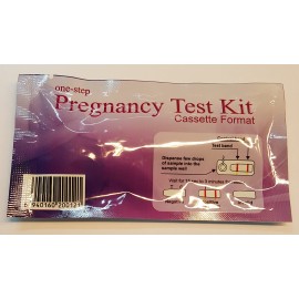 One step Pregnancy test kit cassete format