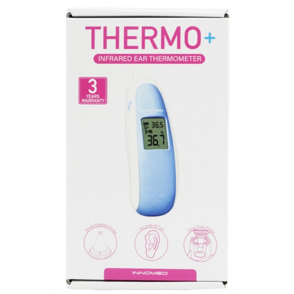INNOMED INFRARED EAR THERMOMETER TH709LE FOC PROBE COVER 20'S