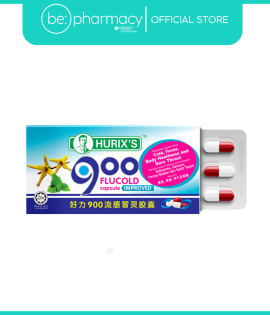 HURIX'S 900 FLUCOLD CAPS 1X9'S