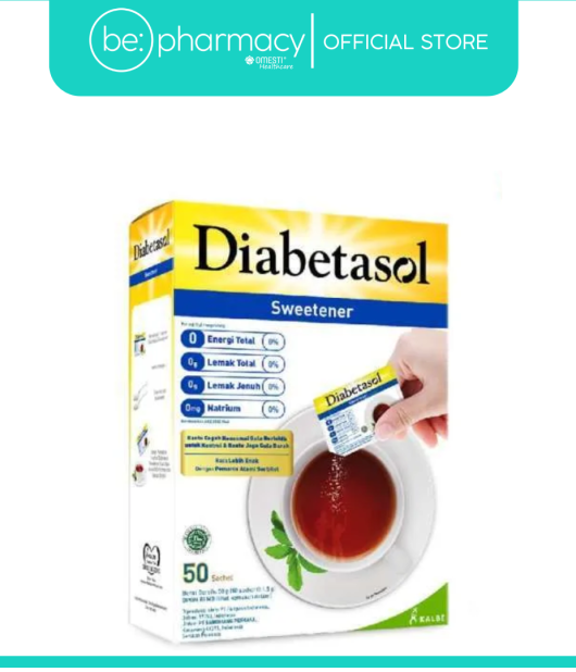 DIABETASOL SWEETENER 75G 50'S