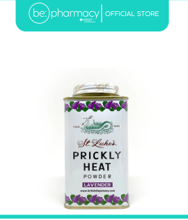 ST LUKE'S PRICKLY HEAT POWDER LAVENDER 150G