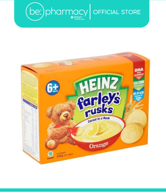 HEINZ FARLEY'S RUSKS ORANGE 240G