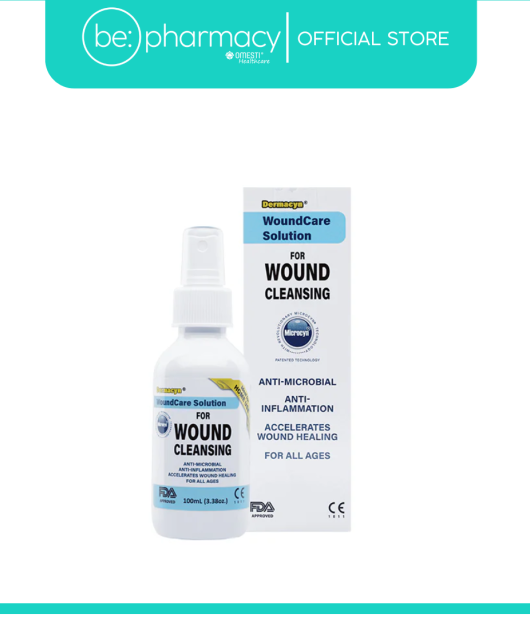 DERMACYN WOUND SPRAY SOLUTION 100ML
