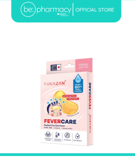 YUKAZAN CHILDREN FEVERCARE COOL GEL PATCH 3X2'S (6'S)