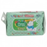 Pureen Baby Wipes Aloe Vera & Vitamin E (green) 2x80's