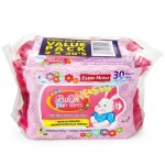 Pureen Baby Wipes Aloe Vera & Vitamin E (Pink) 2x30's