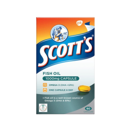 Scott's Fish Oil 1000mg 60's
