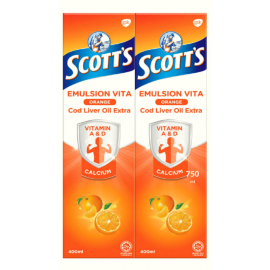Scott's Emulsion Orange 2x400ML
