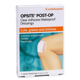 Smith & Nephew Opsite Post-OP 6.5x5cm 5's