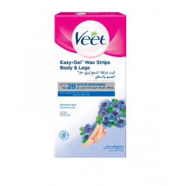 Veet Wax Strips Sensitive Skin 20strips